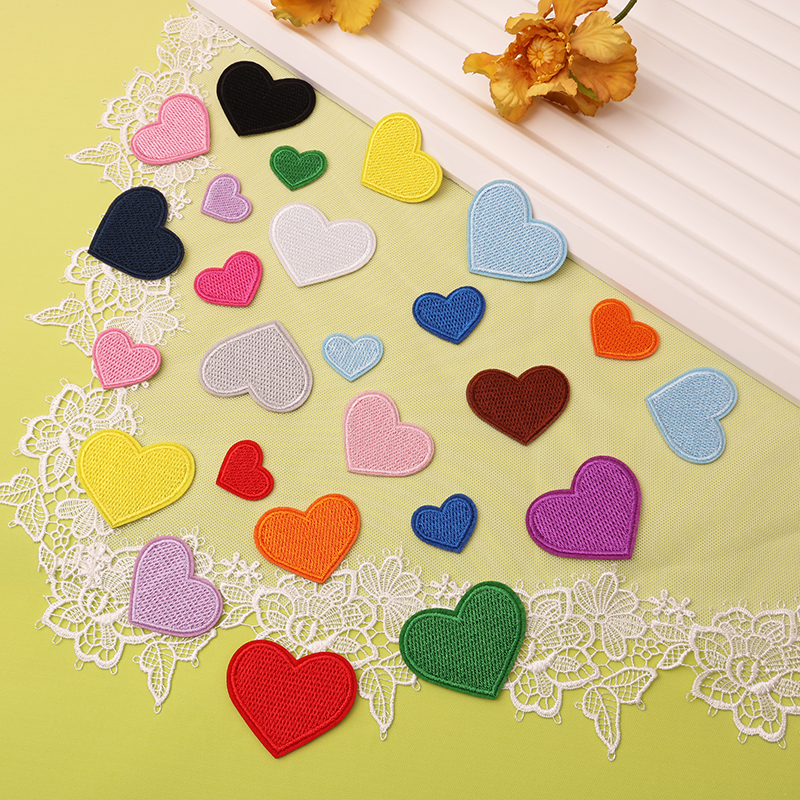 补丁贴小号爱心衣服裤子修补贴