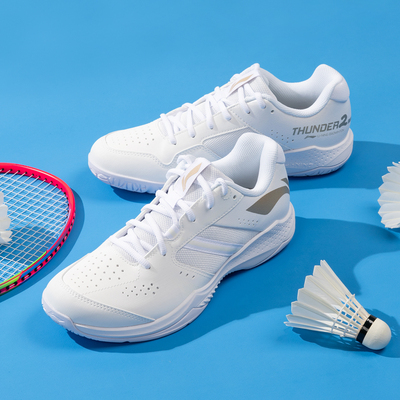 李宁羽毛球鞋雷霆2lite男女同款