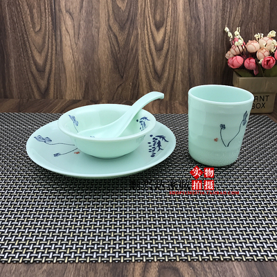密胺餐具摆台碗碟套装