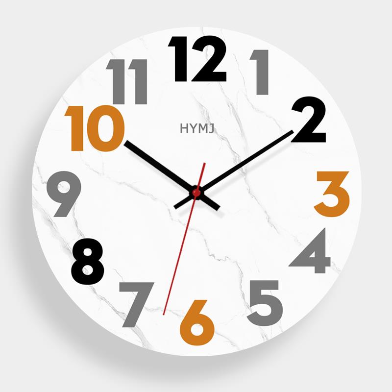 大气钟表挂钟客厅家用时尚艺术时钟现代创意挂墙简约2025新石英钟