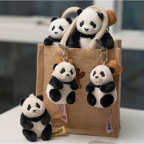 宝家族窝头玩偶挂件爱宝乐园上新福宝宝新公仔挂件宝家族公仔挂件