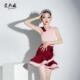 女童练功服专业儿童比赛表演舞蹈裙 新款 拉丁舞套装 高级2023夏季