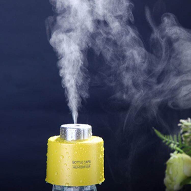 新款迷你瓶盖加湿器USB车载家用车载香薰空气大雾量便携式喷雾器