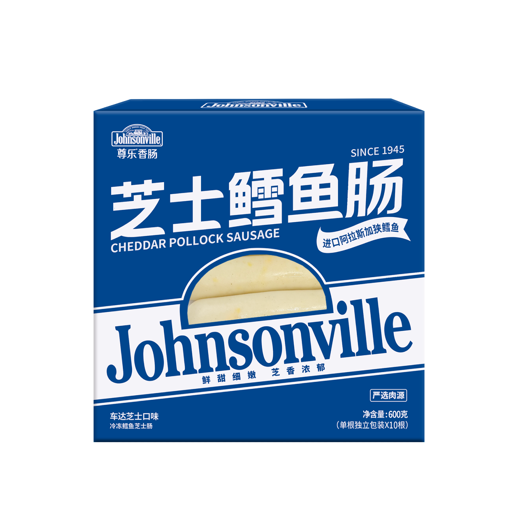 【新品】尊乐山姆同款芝士鳕鱼肠速食早餐肠空气炸锅