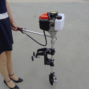 工厂供应小马力船挂机 养殖船轻便船挂机实拍照汽油船挂机价格