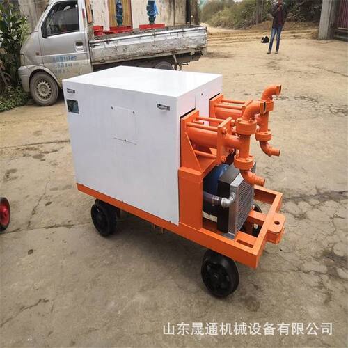 双液注浆泵隧道矿山高速桩灰浆加固电动高压注浆机建筑工程注浆机
