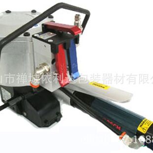 中山钢带捆包机肇庆钢铁免扣式气动打包机ST-INCA铁皮带捆扎机