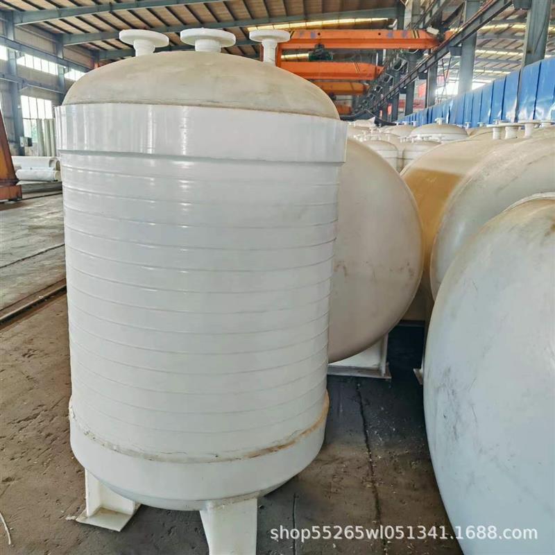 立式塑料真空缓冲罐化工工业设备计量罐加强型pp聚丙烯缠绕储存罐