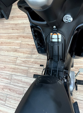 适用于雅马哈国四凌俊t115弯梁摩托车中货架文件夹书报架改装配件