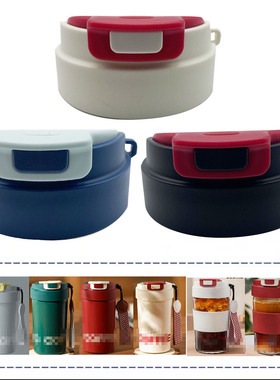 原厂乐咖晶瓷真空杯FGZ2302-460杯盖乐咖单层咖啡杯G2235-DH-500