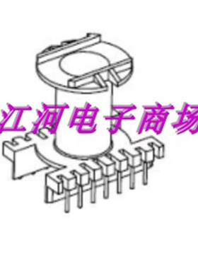 ER4215变压器磁芯骨架 ER43 立式7+7 -4215五套一包