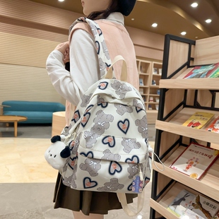 春游小背包儿童女孩小学生出游轻便旅游双肩包旅行女童书包女肩包