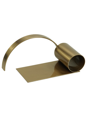 金属竹筒工艺品摆设北欧风创意家居客厅样板房间装饰品竹子小摆件