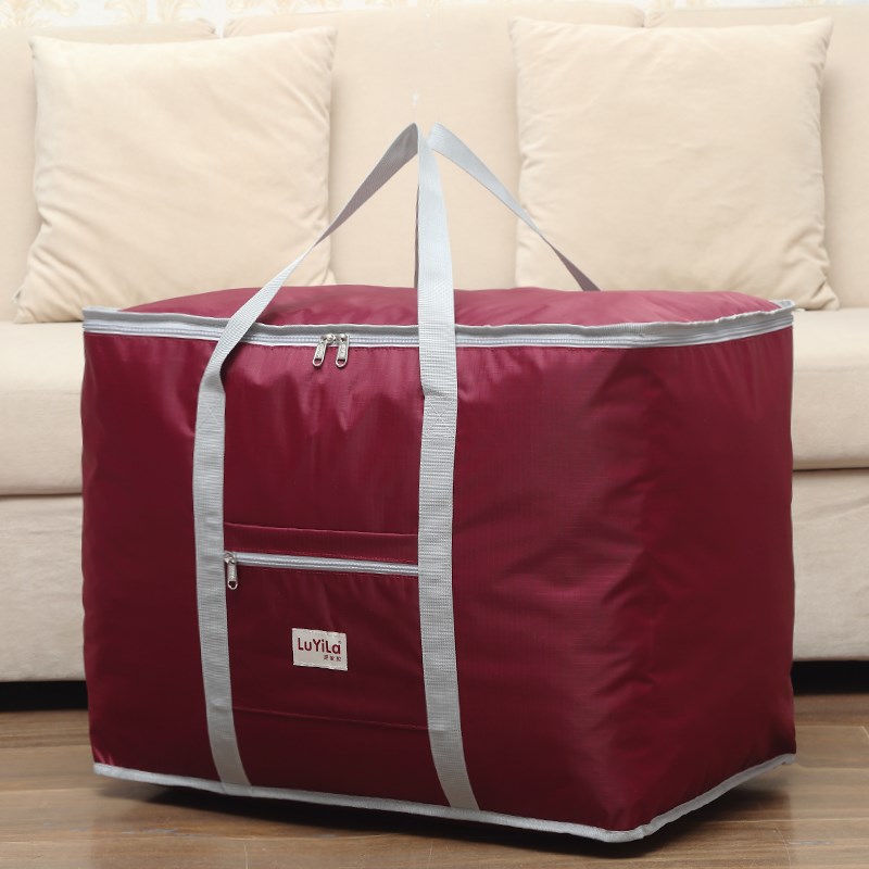 打包带袋搬家超大号行李搬家收纳袋装被子的袋子加厚手提棉被打包