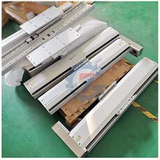 Силикагель частицы t机械手钢7电动模组双往复导轨重载伺服线性模组h1滚珠丝杆滑台高