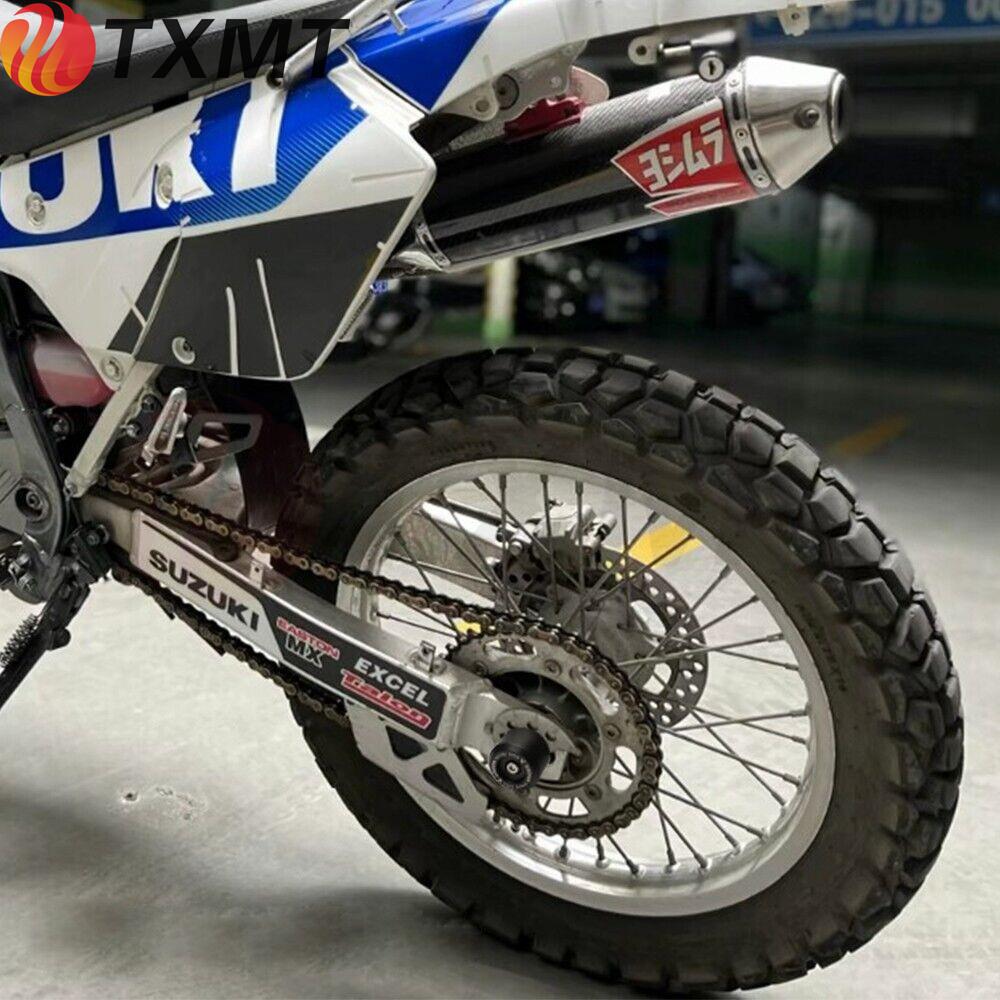 适用铃木DRZ400SM 2005-2023前后轮轴胶保护球前轮叉滑块防摔杆