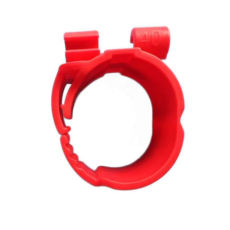 中央空调透气帽管卡扣吊卡秒扣吊码8厘丝杆固定挂卡抱卡箍塑料卡