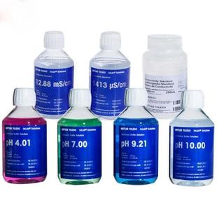 化科梅特勒PH标准缓冲溶液酸度计校准电极保存液PH电导液250ml瓶