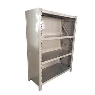 厂家三面侧封钢板中型仓储货架高承重多功能储物货架上海推荐