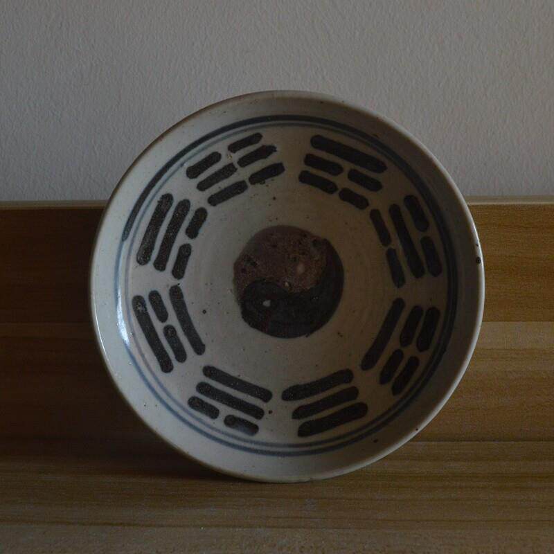 复古明晚期风格 仿古瓷器 手绘青花瓷碟 茶碟 小盘子 古董古玩