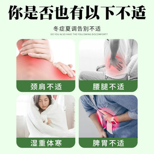 香港大药房 三伏贴夏季保健贴艾草贴穴位贴肚脐贴三九贴20贴现货