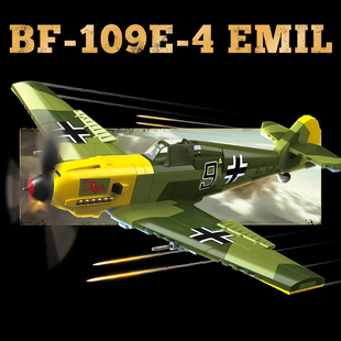 2026二战飞机德系BF109E战斗机埃米尔轰炸机拼装模型积木男孩玩具