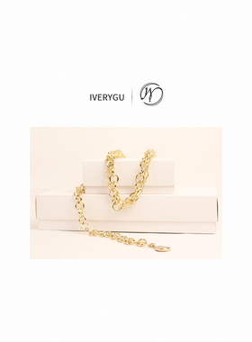 IVERYGU女性金属百搭腰链新款