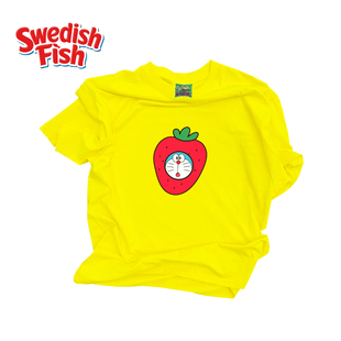 T恤潮牌穿搭 重磅短袖 柠檬黄 纯棉240g街头ins风JHYQ原创小众美式