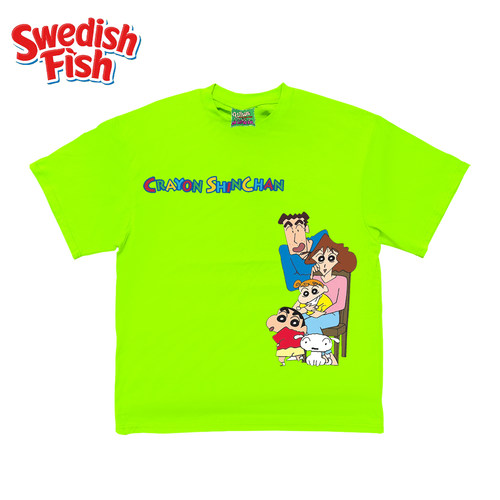 interesting灵魂！蜡笔小新卡通插画小众无性别设计感小众短袖T恤