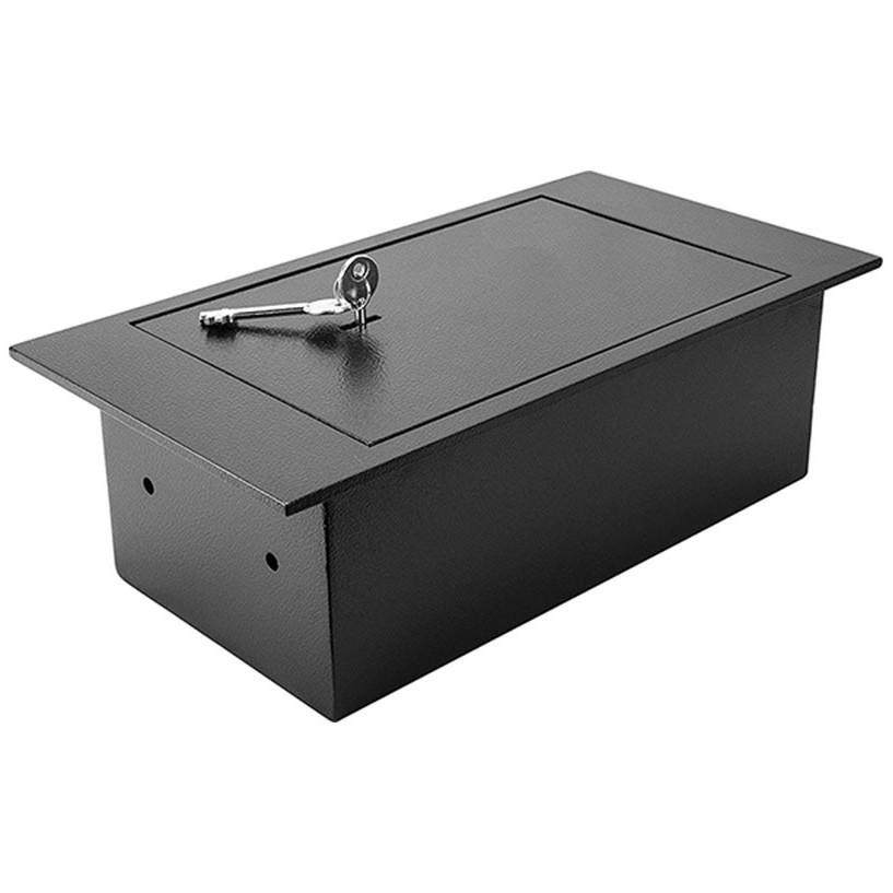 地板保险箱家用办公酒店隐藏保险柜实心钢地板安全装置