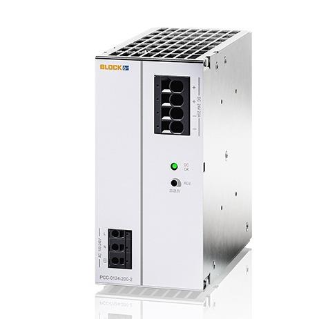 BLOCK/博洛科PCC-0124-200-2单相导轨开关式电源