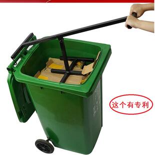 240L垃圾桶压实器金属实用垃圾压实器压紧环卫物业省地方