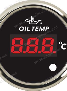 ECPC直径52MM多色背光柴油发动机改装车工程车船艇船用数显油温表