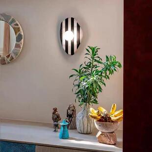 法式现代简约大理石壁灯特个性创意壁灯客厅卧室书房装饰壁灯