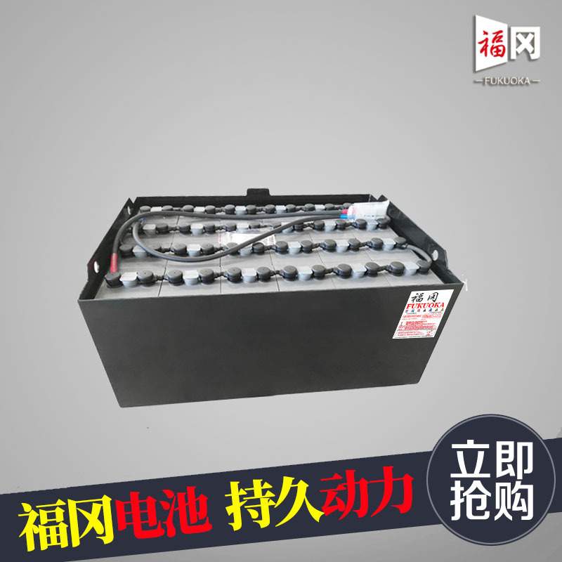 仓储叉车48V电瓶VSDX400M电动叉车蓄电池 福冈工业牵引车电池
