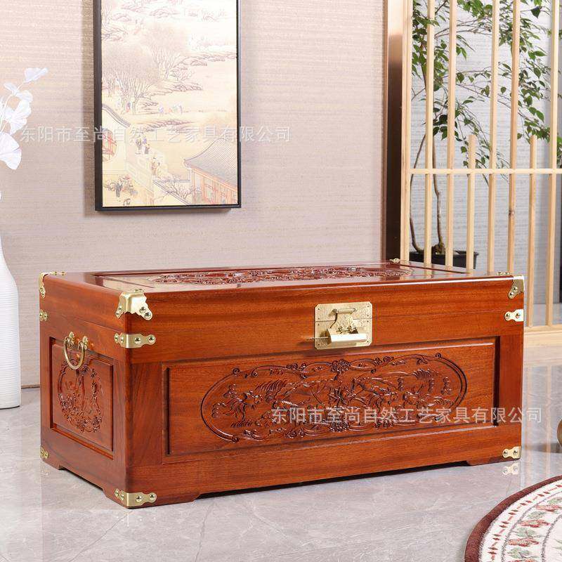 至尚自然东阳木雕香樟木箱子中式字画收纳结婚陪嫁雕花箱,农机/农具/农膜,其它农用工具,淘宝优惠券,粉丝福利购,淘宝优惠卷