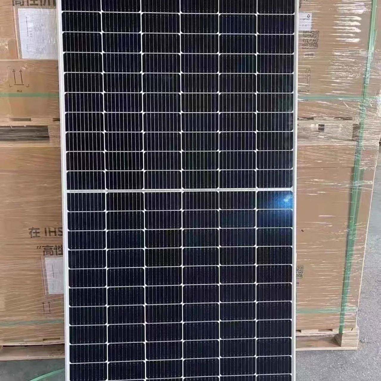 阿特斯580w585W595W单面原厂正A级原厂质保光伏太阳能电池板