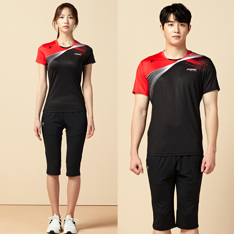 韩国佩极酷羽毛球服PGNC运动服