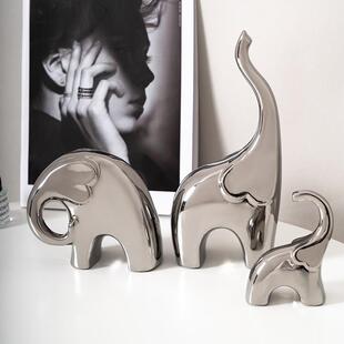 大象电视柜酒柜装饰品摆件家居饰品轻奢高档高级感小众客厅餐边柜