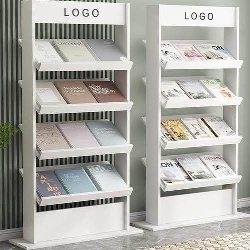 展示架木制杂志架书架置物架绘本架书报期刊架文件架新款