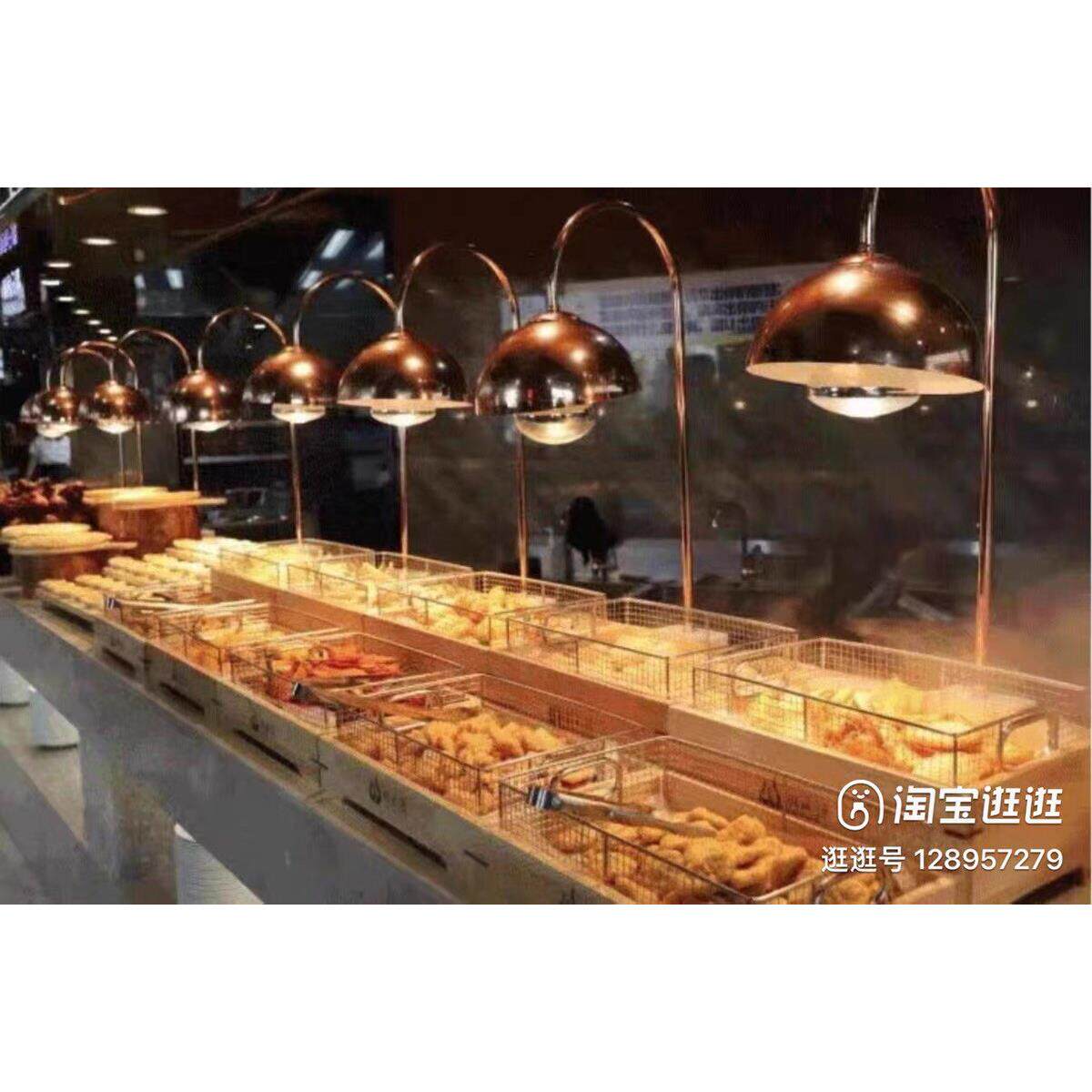 不锈钢水果面包筐明档展示餐具盘酒店商用自助餐炸品台展示架木托