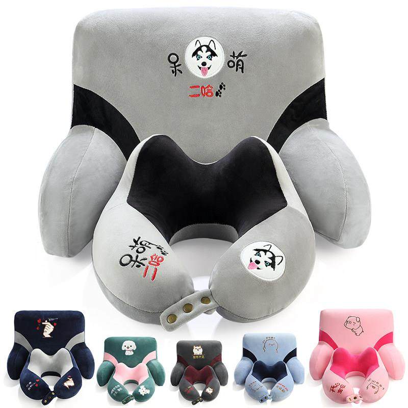 脖子u型枕护颈枕头办公室椅子开 车护腰靠枕床头沙发抱枕腰枕靠垫,居家布艺,腰靠垫,淘宝优惠券,粉丝福利购,淘宝优惠卷