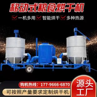 粮食烘乾机玉米水稻小麦青稞大麦高粱菜籽大豆稻谷烘乾设备除湿机