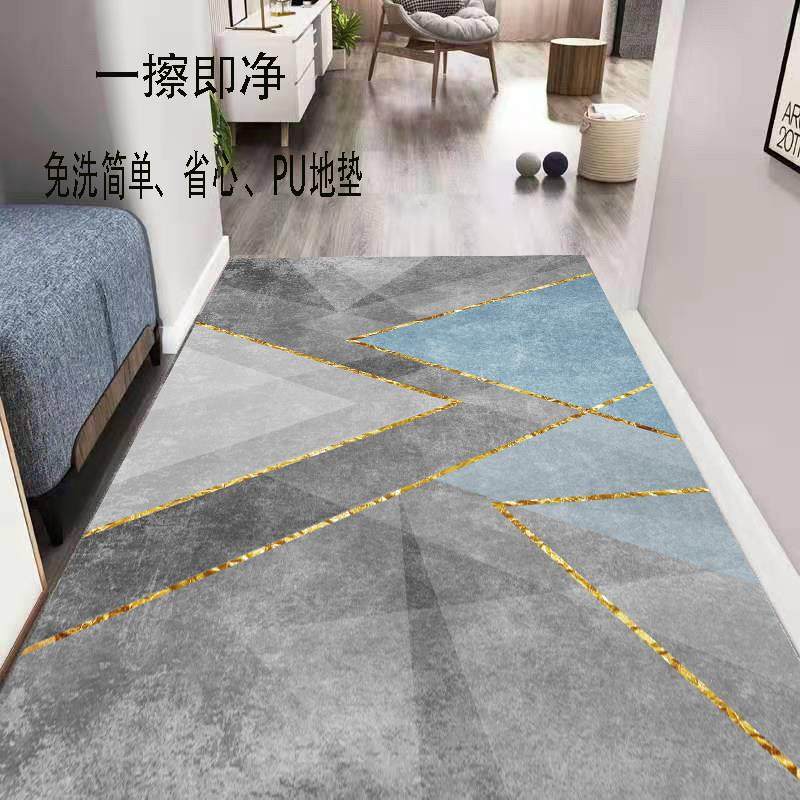 PVC入户地毯进门门口地垫家用现代轻奢门垫防水可擦免洗皮革脚垫,居家布艺,家用脚垫,淘宝优惠券,粉丝福利购,淘宝优惠卷