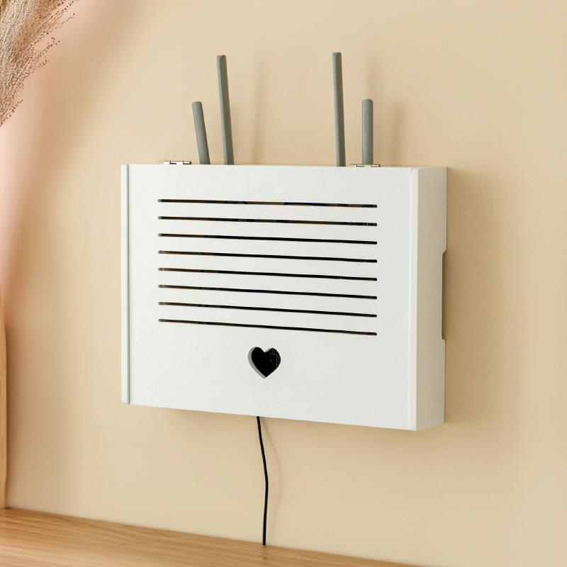 免打孔创意明暗装路由器弱电箱多媒体箱空开盒装饰画配电表遮挡箱