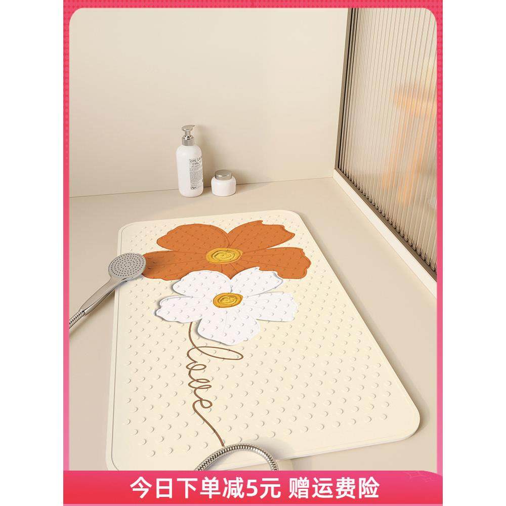 浴室防滑垫淋浴，儿童浴脚垫防摔Pvc吸盘垫厕所防水浴室地板垫,居家布艺,家用脚垫,淘宝优惠券,粉丝福利购,淘宝优惠卷