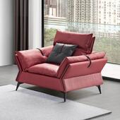 现代简约免洗科技布沙发北欧客厅大小户型组合乳胶羽绒三人位沙发