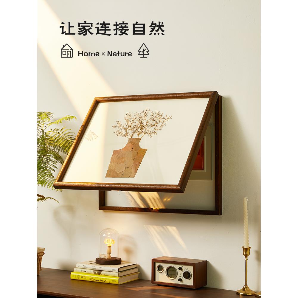 电表箱装饰画遮挡箱免打孔客厅电闸箱简约现代电表盒配电箱挂画