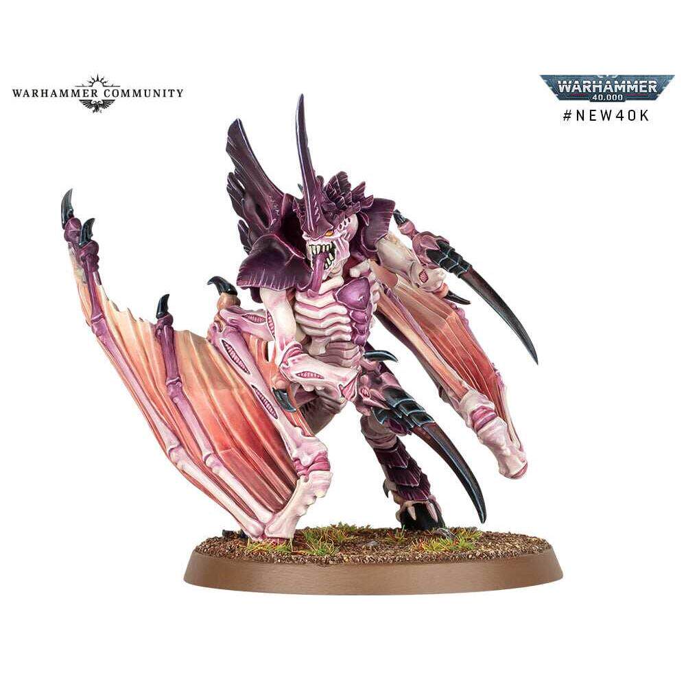 战锤40K 泰伦虫族 十版 飞行泰伦王虫 利维坦大包 简版 板件