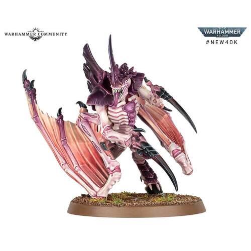 战锤40K 泰伦虫族 十版 飞行泰伦王虫 利维坦大包 简版 板件